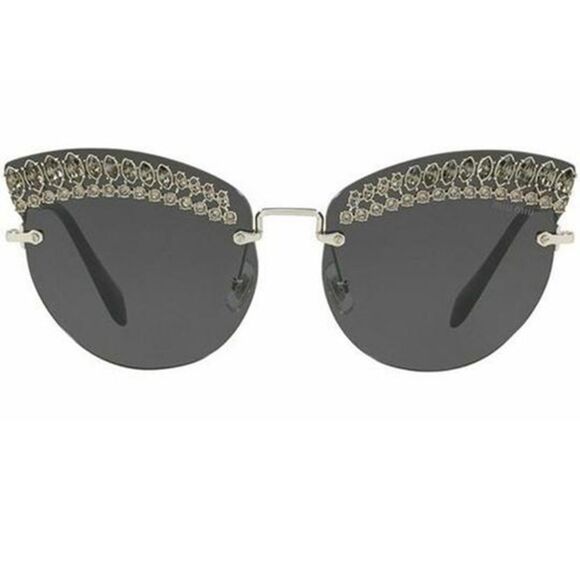 Miu Miu Scenique Evolution Sunglasses Silver - Picture 2 of 4